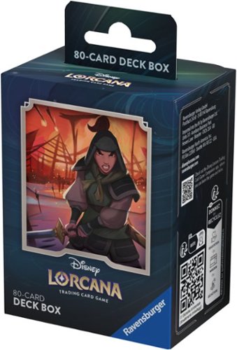 Ravensburger Disney Lorcana: Rise of the Floodborn TCG Deck Box - Mulan for Ages 8 and up