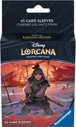 Ravensburger Disney Lorcana: Rise of the Floodborn TCG Card Sleeve Pack - Mulan for Ages 8 and up