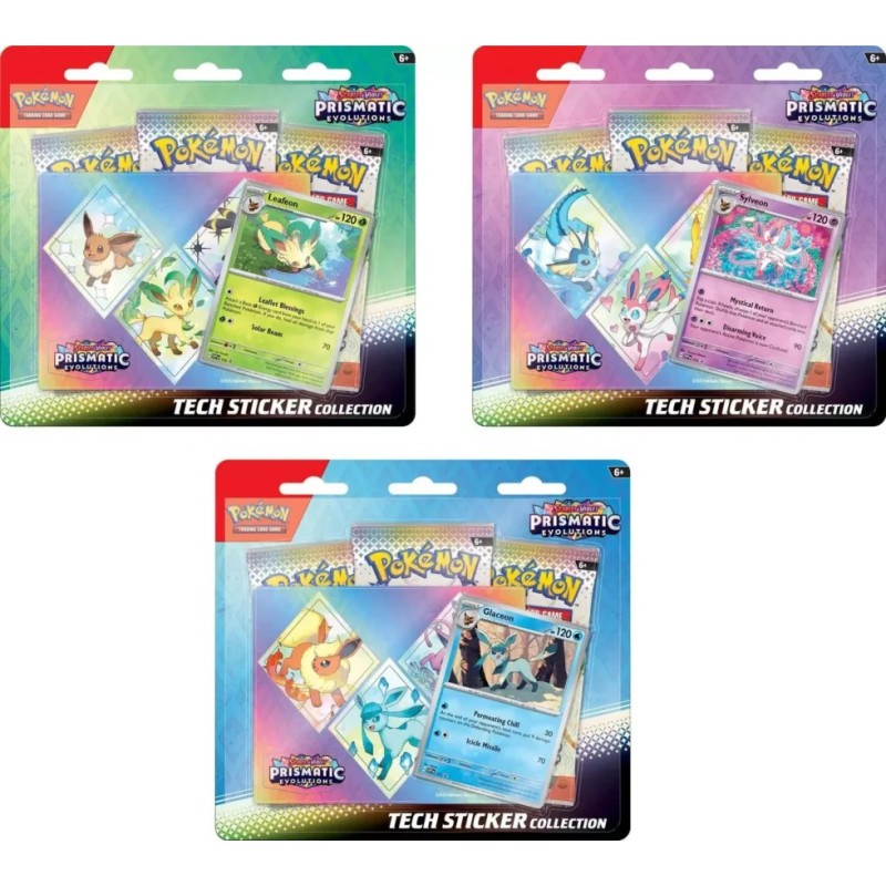 Tripack Modele Aleatoire Evolutions Prismatiques Ev8.5 / Carte Pokemon Vf