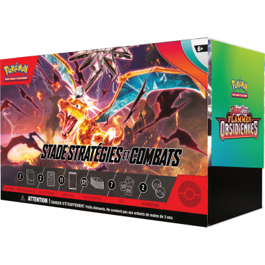 Coffret Stade Strategies Et Combats Flammes Obsidiennes Ev03 / Carte Pokemon FR