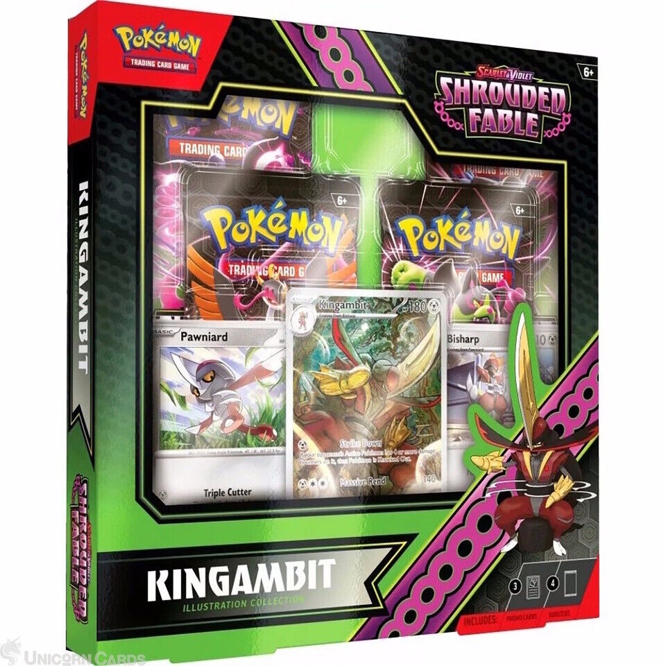 Pokemon Shrouded Fable Illustration Collection – Kingambit 