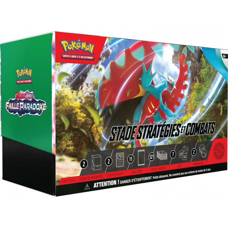 Coffret Stade Strategies Et Combats Ecarlate Et Violet Faille Paradoxe Ev04 / Carte Pokemon FR