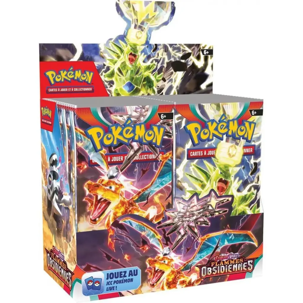 POK OBSIDIAN FLAMES BOOSTER BOX FR