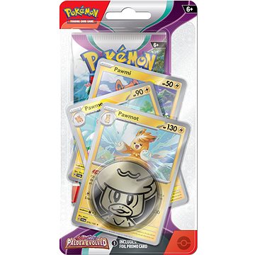 Pokemon TCG: Scarlet & Violet Paldea Evolved Premium Checklane (One at Random)