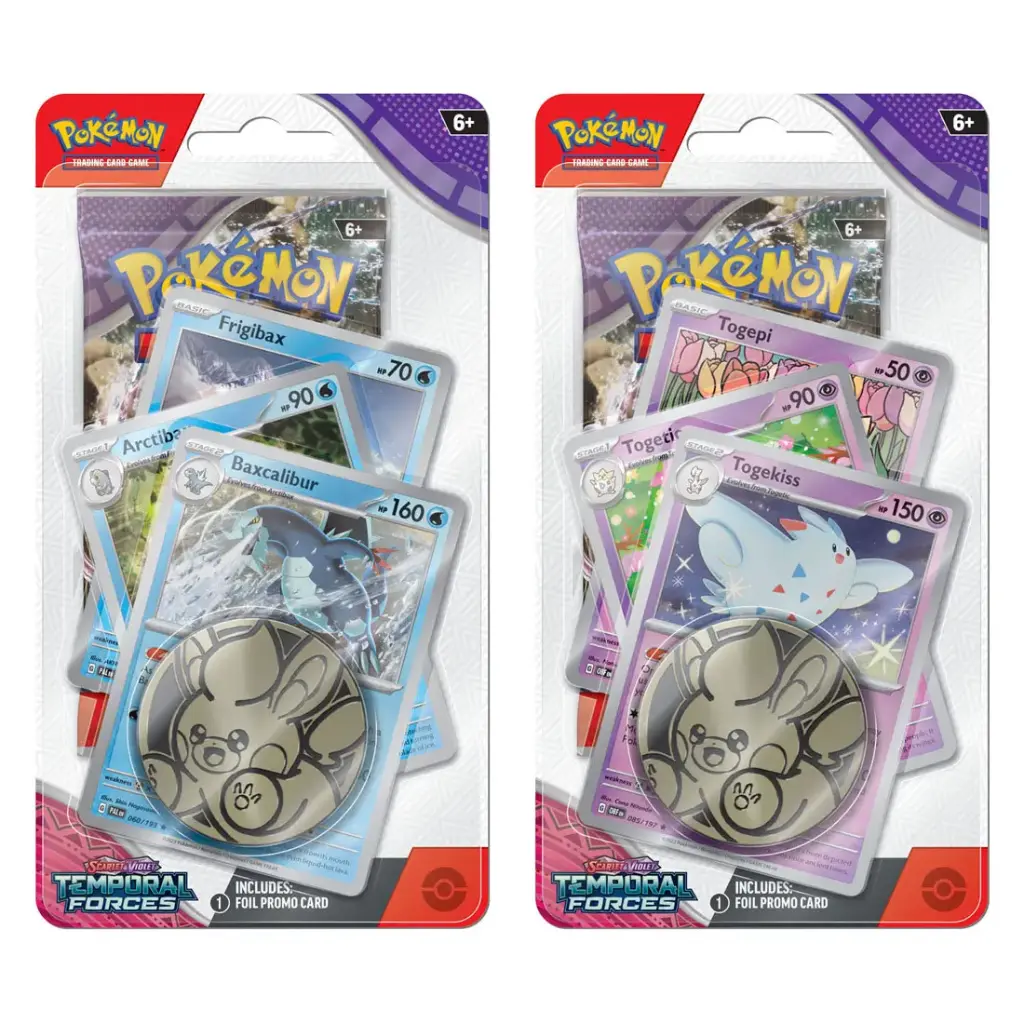 Pokemon TCG: S&V5 Temporal Forces Premium Checklane (Styles Vary)