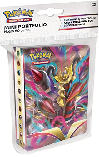 Pokemon TCG: Sword & Shield Lost Origin Mini Portfolio + 1 Booster Pack [Card Game  2 Players]
