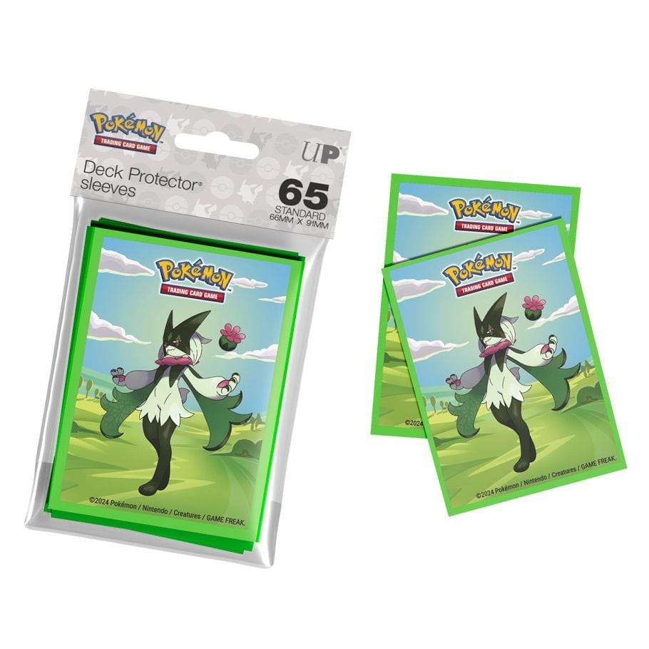 ULP16466 Deck Protector Pokemon Morning Meadow Card Game, Pack of 65
