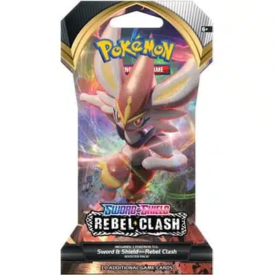 pokemon sword shield rebel clash sleeved booster