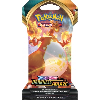 sword & shield darkness ablaze booster pack sleeved