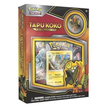 pokemon tapu koko pin collection
