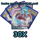 20x Pokémon kaarten incl. 1 VMAX - Afbeelding 3