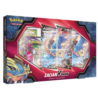 Zacian V union pokemon box