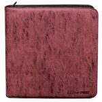 Suede Deck Builder's Playset Pro Binder Ruby Ultra Pro