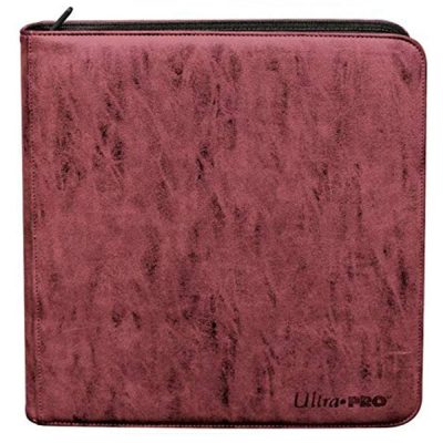 Suede Deck Builder's Playset Pro Binder Ruby Ultra Pro