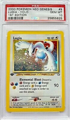 Duurste Pokemon Kaarten - 1st edition neo genesis lugia