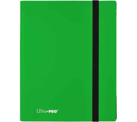 Lime green Ultra Pro Binder Lime Green