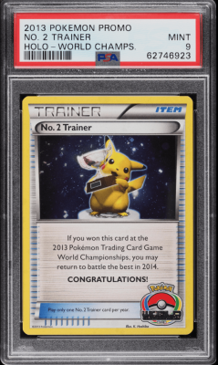 Duurste Pokemon Kaarten - pokemon world championships promo no 2 trainer
