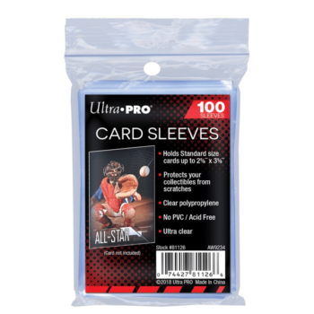 ultra pro card sleeves