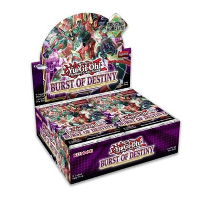 yugioh burst of destiny booster box