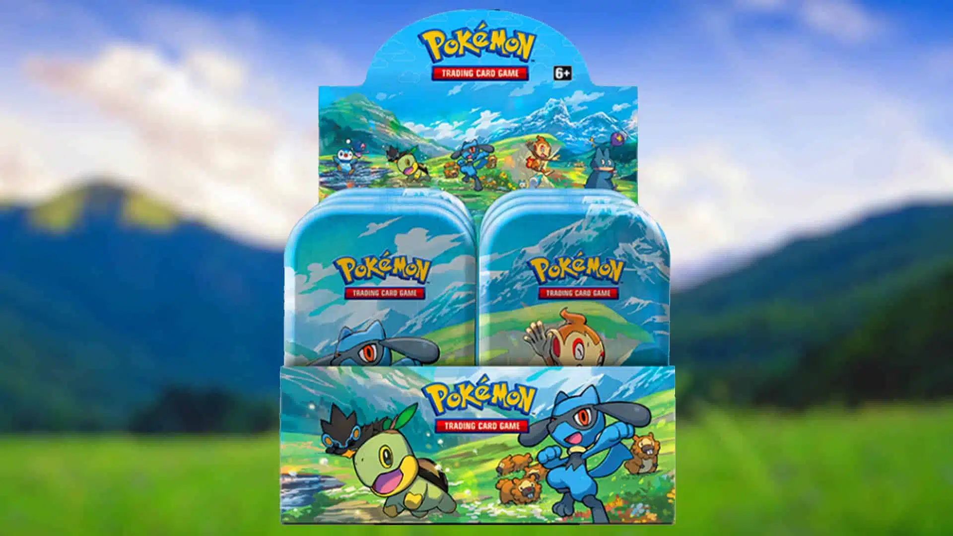 Pokemon Sinnoh Stars mini tins Banner