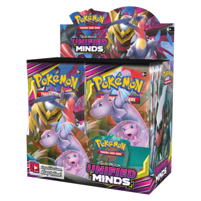 pokemon unified minds booster box