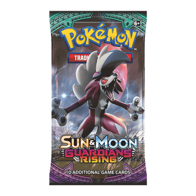 pokemon Guardians Rising booster pack