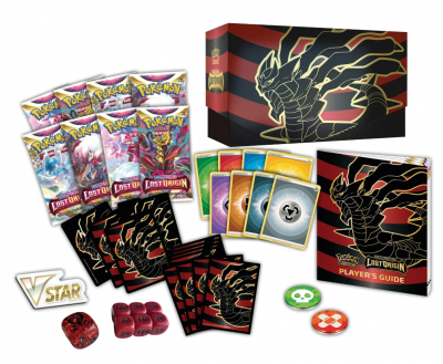 Pokemon Lost Origin Elite Trainer Box Inside