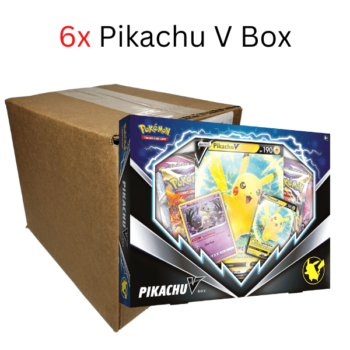 pokemon pikachu v box sealed case