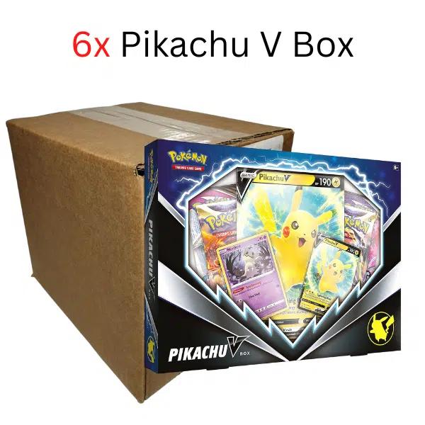 pokemon pikachu v box sealed case pokemon pikachu v box sealed case