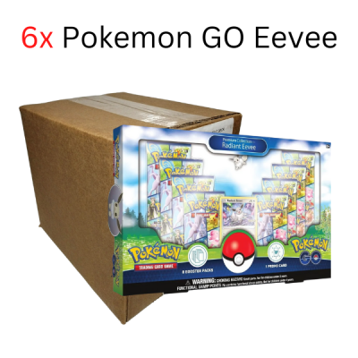 pokemon GO Radiant Eevee sealed case
