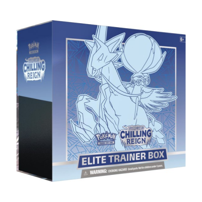 Pokemon Chilling Reign Elite Trainer Box Ice Ryder