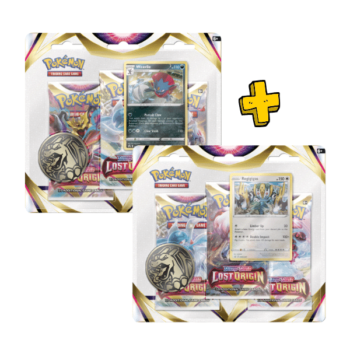 Pokemon Lost origin 3-pack blister weavile regigigas