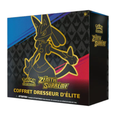 PRE-ORDER POKEMON ZÉNITH SUPRÊME COFFRET DRESSEUR D'ÉLITE (FR)