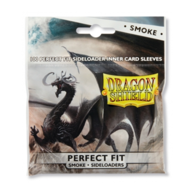 Dragon Shield - Perfect Fit Sideloading Sleeves - Smoke (100 stuks)