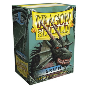 Dragon Shield - Matte Green Sleeves (100 Stuks)