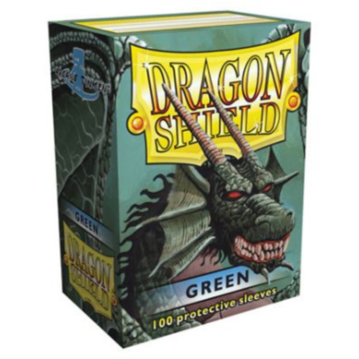 Dragon Shield - Matte Green Sleeves (100 Stuks)