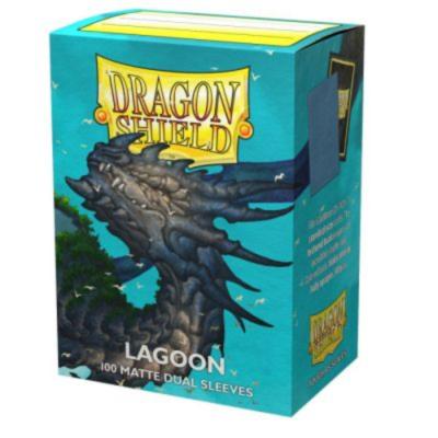 Dragon Shield - Matte Dual Lagoon Sleeves (100 Stuks)