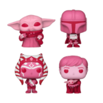 Funko Pocket Pop! 4-Pack: Star Wars: The Mandalorian Valentines