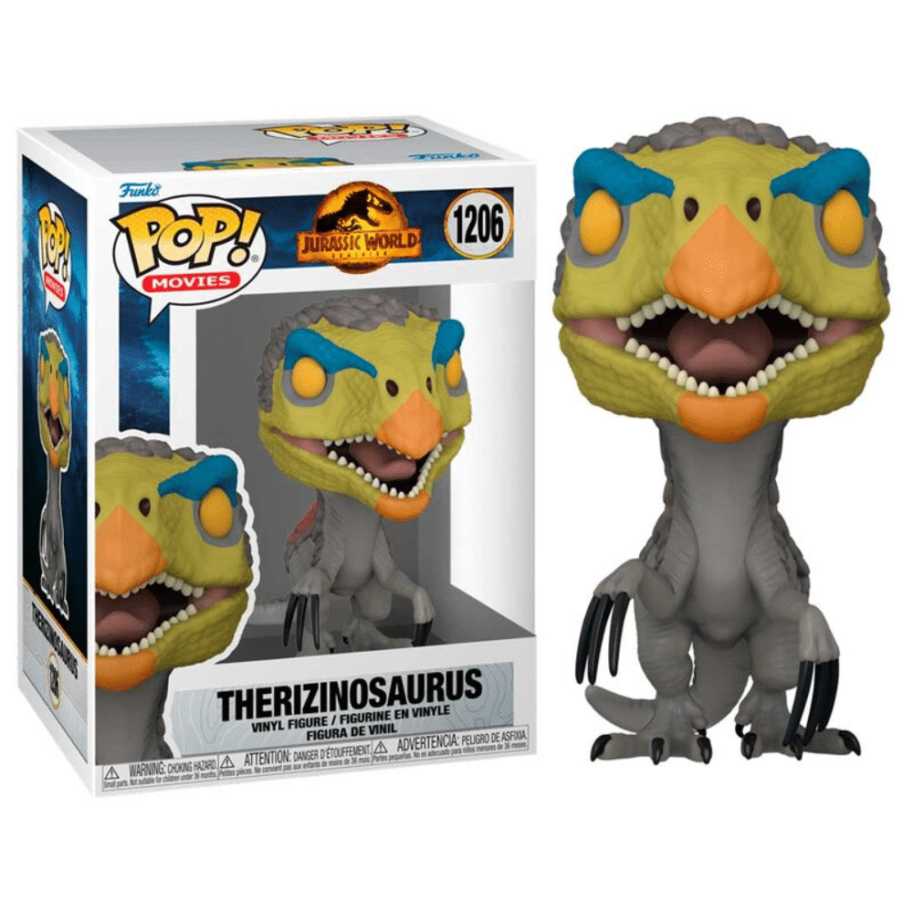 Funko Pop! Movies: Jurassic World: Dominion - Therizinosaurus Funko Pop! Movies: Jurassic World: Dominion - Therizinosaurus