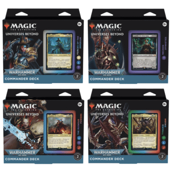 Warhammer 40K - Commander Deck Set (4pc)