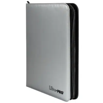 9-pocket Zippered PRO-Binder – Silver