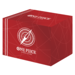 ONE PIECE CARD GAME - CLEAR CARD CASE - STANDARD RED