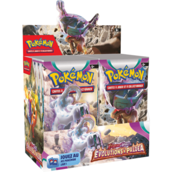 Pokémon Ecarlate und Violet: Display Evolutions à Paldea