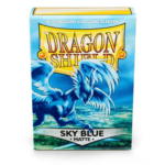 DRAGON SHIELD STANDARD SLEEVES - MATTE SKY BLUE (60 SLEEVES)