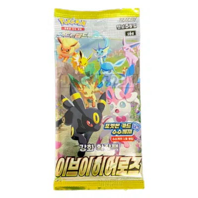 eevee heroes booster pack coréen