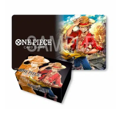 One Piece Spielmatte & Aufbewahrungsbox Set: Monkey.D.Luffy