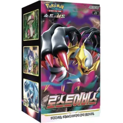 pokemon Lost Abyss booster box coréen