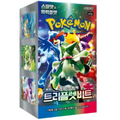 pokemon Triplet Beat booster box korean
