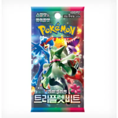 pokemon Triplet Beat booster box korean