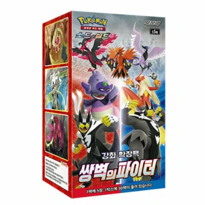 pokemon matchless fighters booster box korean